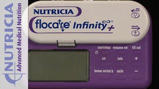 Einrichtung Flocare Infinity Ernährungspumpe I Nutricia [upl. by Allenrac]