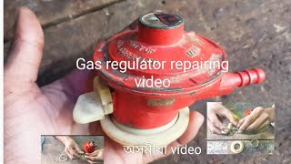 gas regulator repairing । regulator repairing video [upl. by Patrizio]