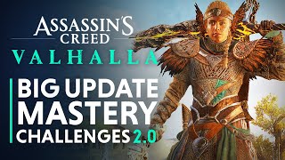 Assassins Creed Valhalla Update  EVERYTHING NEW In The Mastery Challenges 151 [upl. by Idnim]