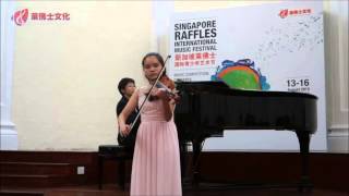 Raffles Music Festival 2015  Outstanding VIOLA Award [upl. by Atikihs]