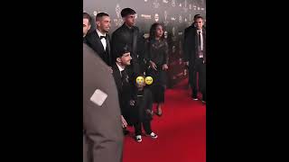 Hermano de Lamine Yamal en la gala del Balon de oro lamineyamal fcbarcelona ballondor [upl. by Burns]