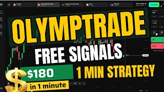 Free Daily Signals Olymp Trades Best 1Minute Binary Options Strategy [upl. by Treblihp244]