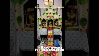 Ayyappa swamy padi decorations trending funny youtubeshorts ayyappa [upl. by Grose276]