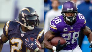 LaDainian Tomlinson vs Adrian Peterson [upl. by Aduh771]