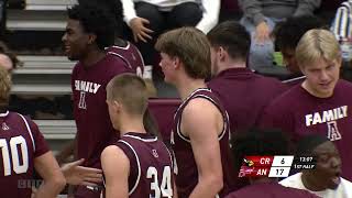 Boys Basketball Coon Rapids at Anoka 11723 Full Game [upl. by Ellenar]