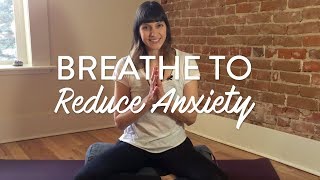 3 Yoga Breathing Exercises for Anxiety  Caren Baginski [upl. by Dode884]