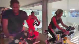 Treino hiit na bike spinning3 [upl. by Aicitel]