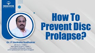 How To Prevent Disc Prolapse  Medicover Hospitals [upl. by Naujit]