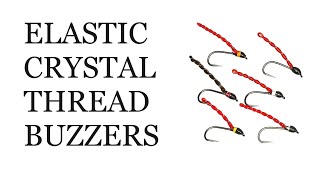 223 Fly Tying Elastic Stillwater Trout Buzzers [upl. by Eivi858]