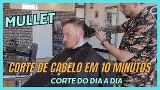 Corte de cabelo do dia dia  Mullet [upl. by Ahsait]