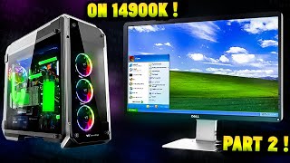 Installing Windows XP on 14900K After 24 Years Part 2 [upl. by Alviani]