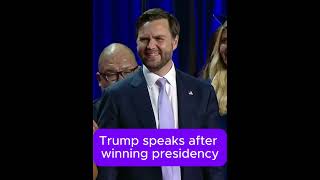 Trump speaks after winning presidency [upl. by Leanor751]