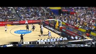 2015 Eurobasket Italy vs Germany Preliminary Round [upl. by Thorne872]