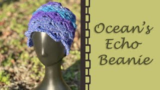 Oceans Echo Beanie by HodgePodge Crochet [upl. by Bittner]