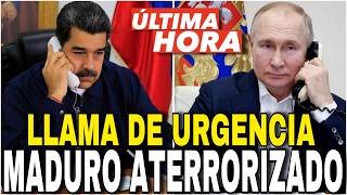 ¡ÚLTIMO 🔴 Maduro está en PÁNICO PIDE GARANTÍAS A RUSIA “RÉGIMEN EN FASE TERMINAL” [upl. by Herries608]