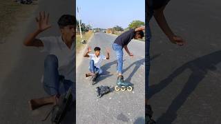 Epic Roller Skating Tricks You Need to See😭🥵  Dont Miss Out  Skating video shorts skating [upl. by Thorr]