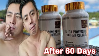 TOP 5 Effects after 60 days of Using Gluta Powerdose with Fish Collagen with Glutathione amp Vitamin C [upl. by Ibor]