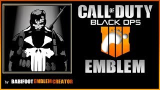 BO4 Emblem Tutorial  Punisher [upl. by Aihselef364]