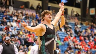 Matthew Marcum Wins 2023 KS Class 6A State Wrestling title [upl. by Basir142]