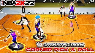 RUNNING THE MOST UNIQUE OFFENSE IN COMP PRO AM NBA 2K22 NEXT GEN [upl. by Margie]