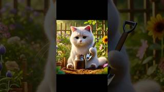 Why Mom  😿 cat cute kitten funny catlover kitty meow aicat music aishorts shortsviral [upl. by Bigford]