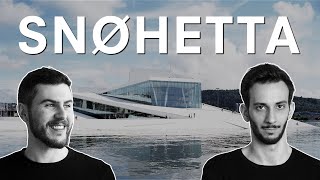 ARCHITETTI ITALIANI in NORVEGIA lavorare da Snøhetta [upl. by Noissap507]