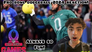 CEEDEE COOKED NGL Epic Pro Bowl Dodgeball Pro Bowl Skills Showdown  NFL  REACTION [upl. by Schober120]