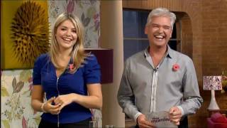 More laughs with Holly Willoughby amp Philip Schofield on This Morning with Chef Gino DAcampo [upl. by Tremann512]