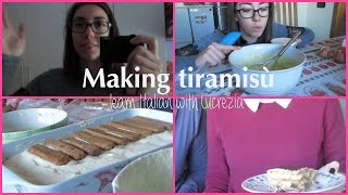 Making Tiramisù  Learn Italian with Lucrezia [upl. by Torie]