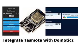 Integrate Tasmota with Domoticz [upl. by Ger]