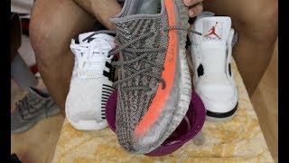 How To Clean your Adidas YEEZY Boost 350 EQTs JORDANS  RAMADAN DIARIES 2K17 18 [upl. by Nymsaj721]