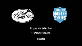 Beat  Papo vs Mecha  1° Minuto Sangre  FMS Arg 2022 [upl. by Lednek]