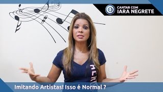 Imitando Artistas Isso é normal [upl. by Adnac782]