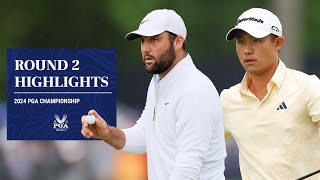 Highlights  Round 2  2024 PGA Championship [upl. by Aicnarf218]