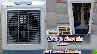 How to Clean The Air Cooler Stepbystep Water Air Cooler Cleaning Process Review and Full Demo [upl. by Petrick]