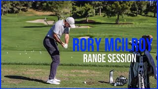 Watch Rory Mcilroy Perfect Swing Range Session  Driving Range Practice  Warm up Swings [upl. by Abekam421]