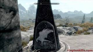 Skyrim How to Open Grate Near Sleeping Tree Camp  Bloated Mans Grotto HD 1080p [upl. by Prissy837]