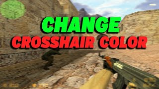 How To Change Crosshair color in CounterStrike 16 [upl. by Almita]