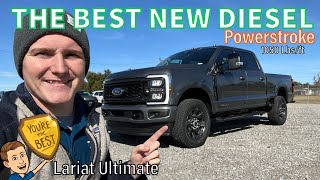 THE BEST NEW DIESEL TRUCK  Lariat Ultimate  F250 Review [upl. by Templa775]