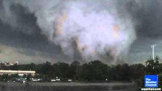 Incredible Tuscaloosa tornado [upl. by Bolen]