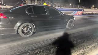 Pontiac g8 Gt Cammed vs Cadillac CTS V3 14 Racing [upl. by Enibas911]