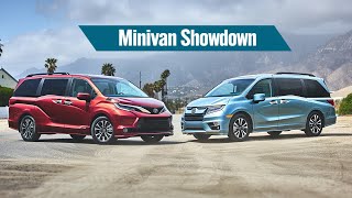 Which Wins Toyota Sienna vs Honda Odyssey FaceOff [upl. by Idnerb]