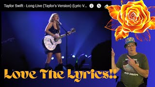 Cool Song TAYLOR SWIFT  Long Live Taylors Ver Reaction [upl. by Alien]