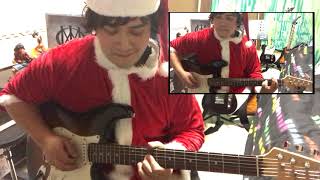 TransSiberian Orchestra  O Come All Ye FaithfulO Holy Night Guitar Cover with backing track [upl. by Serolod]