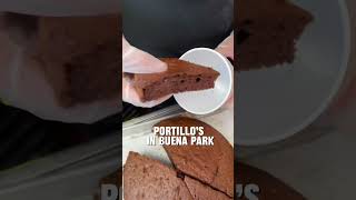 🍫🥤 Have you heard of the famous chocolate cake shake at Portillo’s Buena Park [upl. by Nalra]