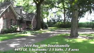 7414 La Hwy 308 Donaldsonville La Stevie Graugnard amp Roycie Bernard Realtors [upl. by Olivier295]