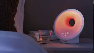 Somneo WakeUp Animation  Philips  Sleep and Respiratory Care [upl. by Derwon]