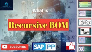 What is Recursive BOM in SAP [upl. by Chandler]