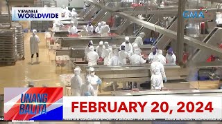 Unang Balita sa Unang Hirit FEBRUARY 20 2024 HD [upl. by Sherfield850]