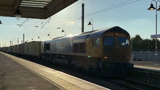 66785 4E20 Felixstowe  Masborough 241024 [upl. by Aliekat]